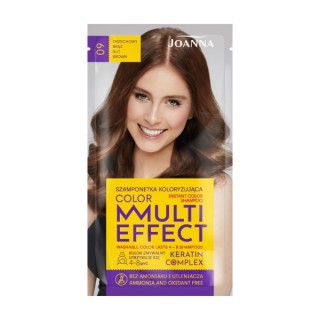 Joanna Multi Effect Color Colouring shampoo /09/ Горіховий коричневий