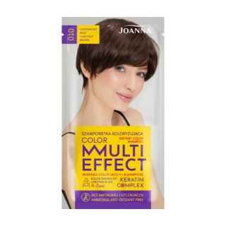 Joanna Multi Effect Color Haarfärbe-Shampoo /010/ Kastanienbraun