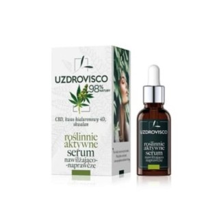 Uzdrovisco CBD Активна зволожуюча та відновлююча Serum на рослинній основі 30 мл