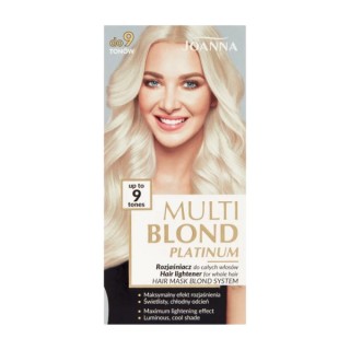 Joanna Multi Blond Platinum Brightener voor het hele haar tot 9 tinten