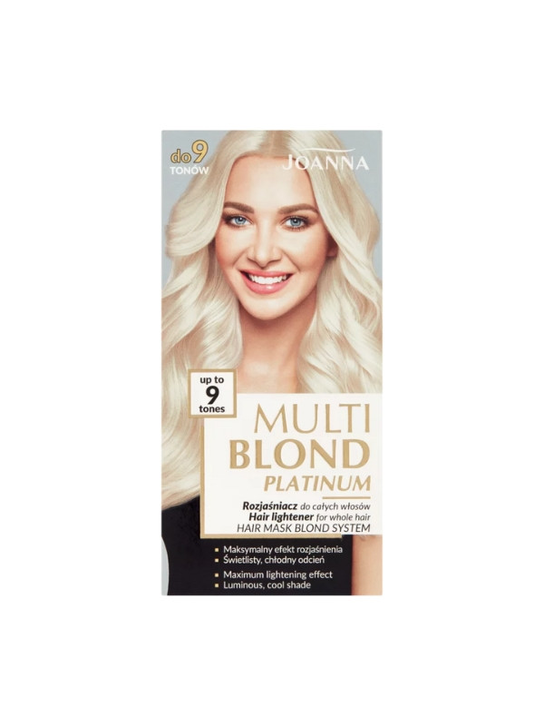 Joanna Multi Blond Platinum Освітлювач для всього волосся до 9 тонів