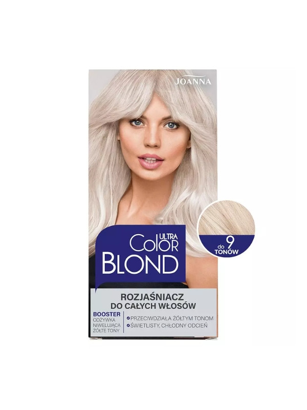 Освітлювач Joanna Ultra Color Blond для всього волосся до 9 тонів