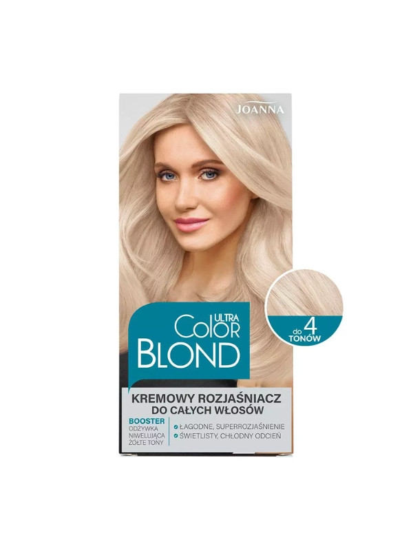 Освітлювач Joanna Ultra Color Creamy Blond для всього волосся до 4 тонів