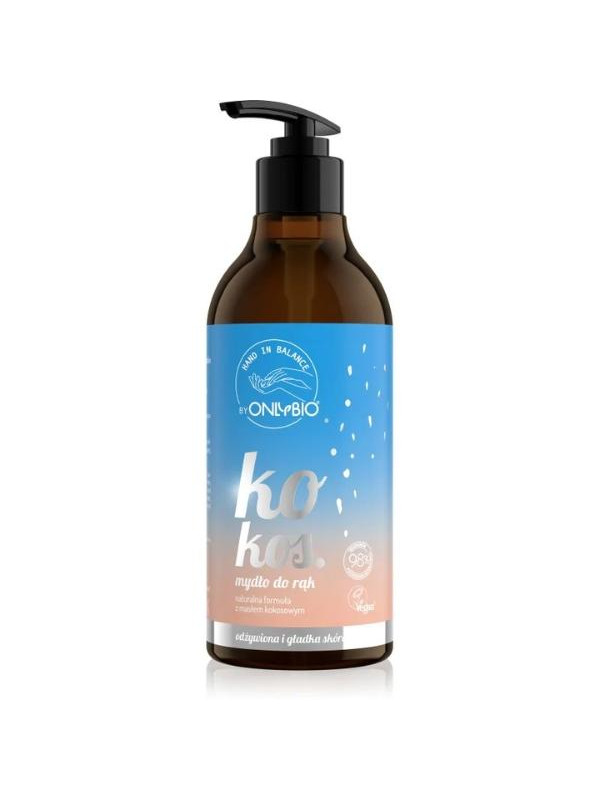 ONLYBIO Hand in Balance Hand soap Coconut 500 ml