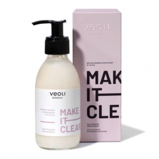 Молочна очищаюча емульсія для обличчя Veoli Botanica Make It Clear 200 мл