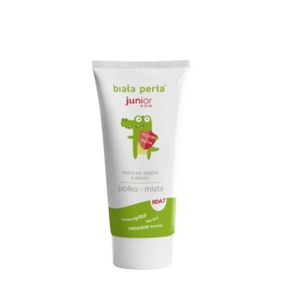 Biała Perła Junior Dentifrice pour enfants de 6 à 12 ans Pomme-menthe 75 ml
