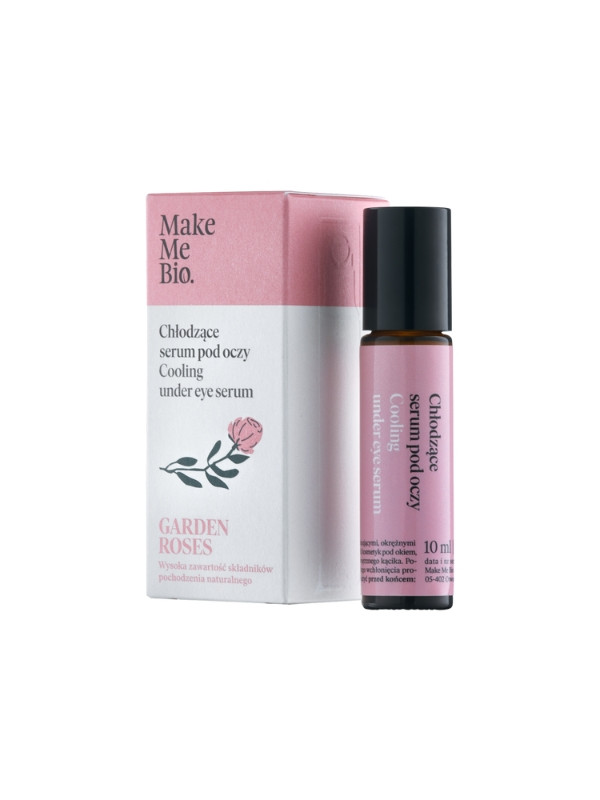 Охолоджуюча роликова Serum очей Make Me Bio Garden Roses 10 мл