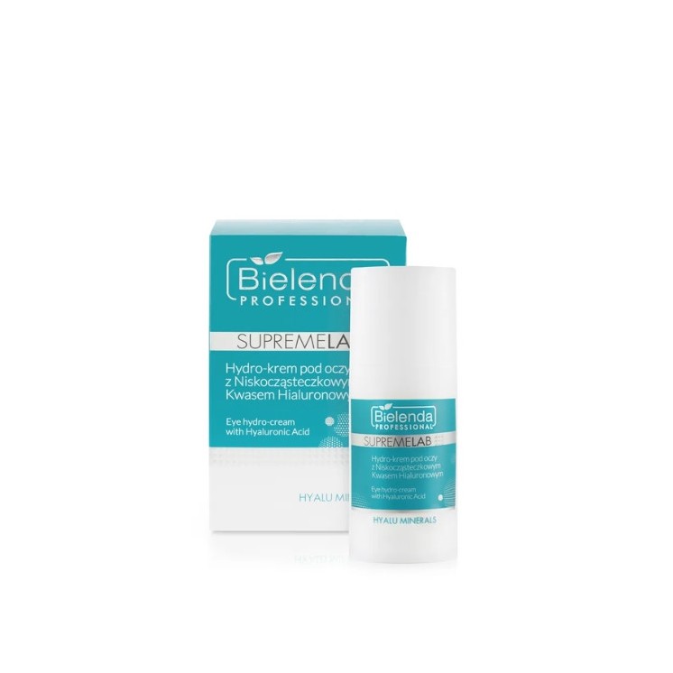 Bielenda Professional SUPREMELAB Hyalu Minerals Hydro-Krem pod oczy z Kwasem Hialuronowym 15 ml