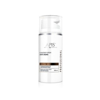 Apis Coffee Shot Kawowy Krem Anti-aging z kwasem kawowym i ekstraktem z maku 100 ml