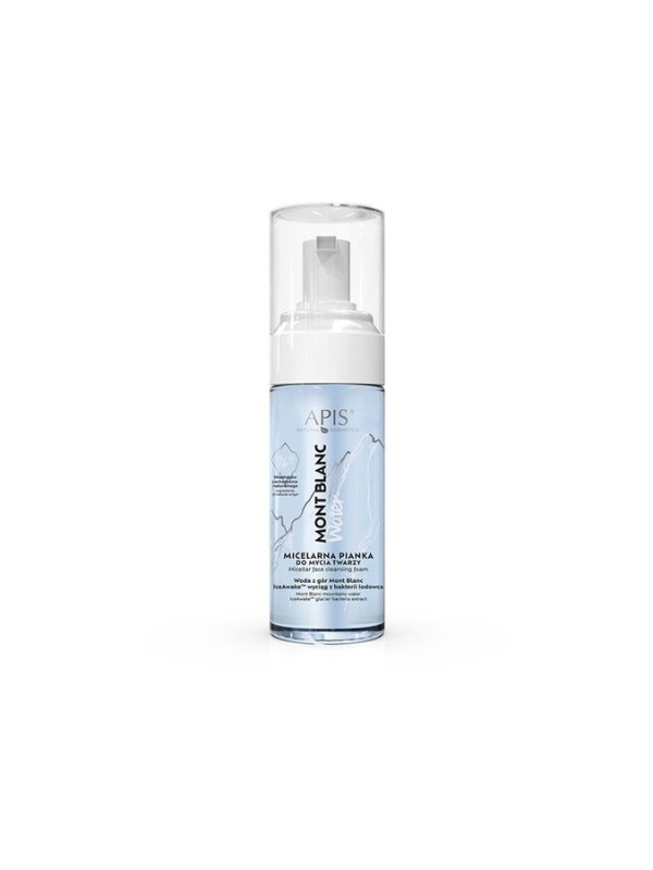 Пінка для очищення обличчя Apis Mont Blanc Water Micellar 150 мл