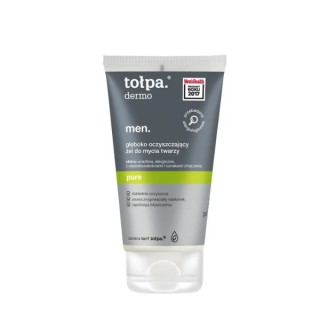 Tołpa Dermo Men . zuiver. diep reinigende gezichtswasgel 150 ml