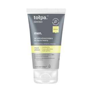 Tołpa Dermo Men . Max Effect Micro-exfoliërende gezichtswasgel 150 ml