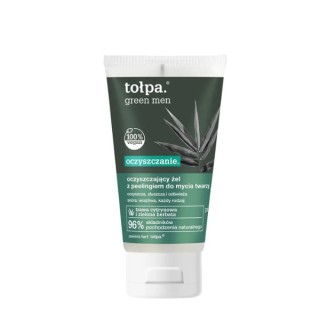 Tołpa Green Men -reiniging. reinigingsgel met peeling voor het wassen van het gezicht 150 ml