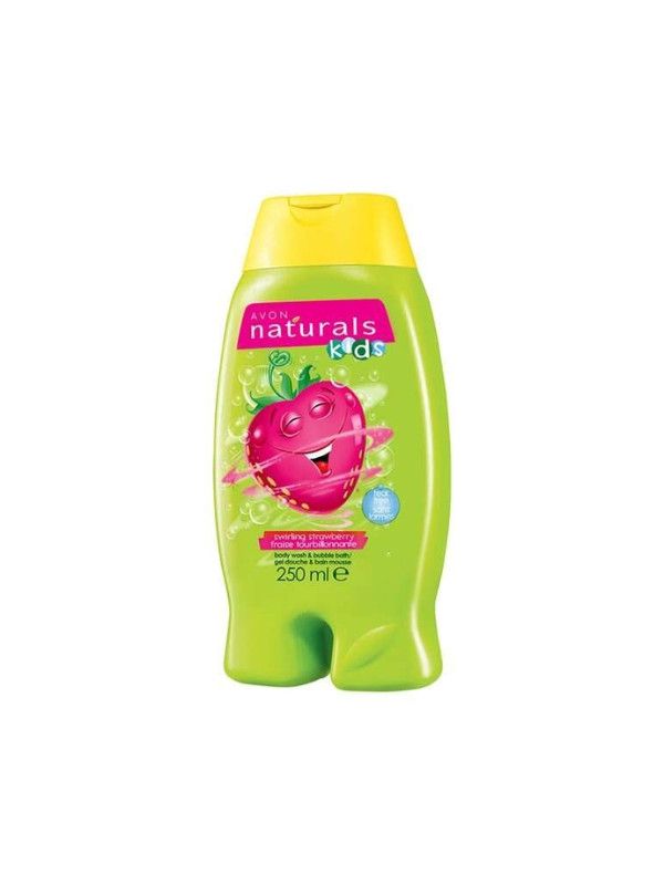 Avon Naturals Kids Душ для тіла i do ванни для дітей Swirling Strawberry 250 мл