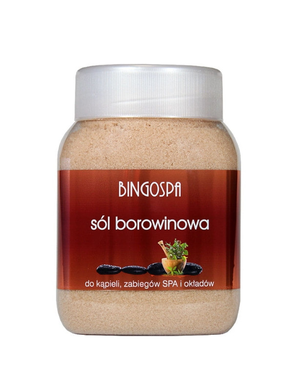 Bingospa Sól borowinowa do kąpieli, zabiegów SPA i okładów 1350 g