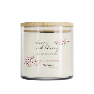 Nacomi Cherry not sherry soy candle 450 g