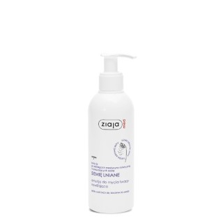 Ziaja Med Émulsion nettoyante hydratante pour le visage aux graines de lin 190 ml