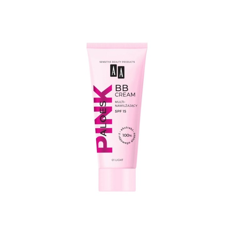 AA Aloe Pink multi-hydraterende gezichtscrème BB SPF15 /01/ Light 30 ml