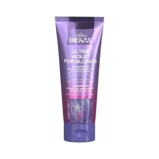 Biovax Ultra Violet Intensief Regulerende Shampoo voor blond en grijs haar 200 ml