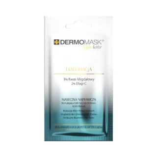 L'biotica Dermomask Night Acitve Gezichtsmasker Herstellende Exfoliatie 12 ml