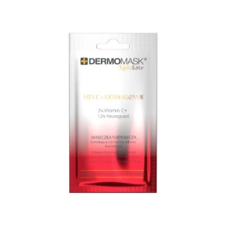 L'biotica Dermomask Night Acitve gezichtsmasker Vita C + Rejuvenation 12 ml