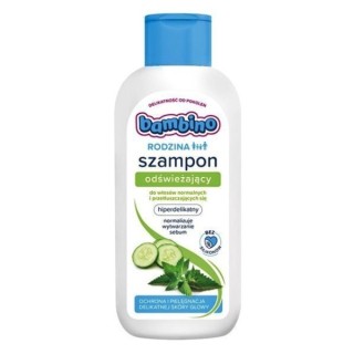 Bambino Rodzina Refreshing Shampoo for Normal and si Hair 400 ml