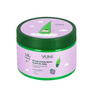 Yumi aloe vera body soufflé moisturizing and smoothing Grape Dessert 300 ml