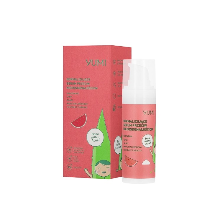 Yumi нормалізуюча Serum для обличчя проти недосконалостей Кавун 30 мл
