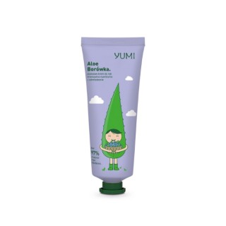 Yumi aloë handcrème intensief hydraterende Aloe bosbes 75 ml