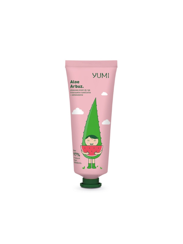 Yumi Aloe Hand Cream Intensive Moisturizing Aloe Watermelon 75 мл