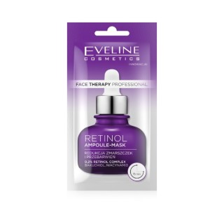 Eveline Face Therapy Professional Маска-ампула для обличчя з ретинолом 8 мл