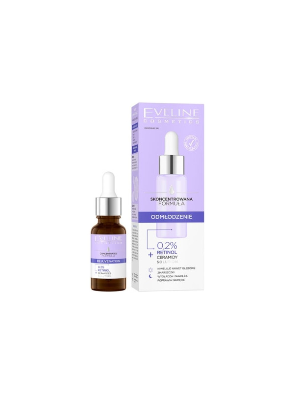 Eveline Concentrated Formula Face Serum for Day and Night Rejuvenation 18 ml