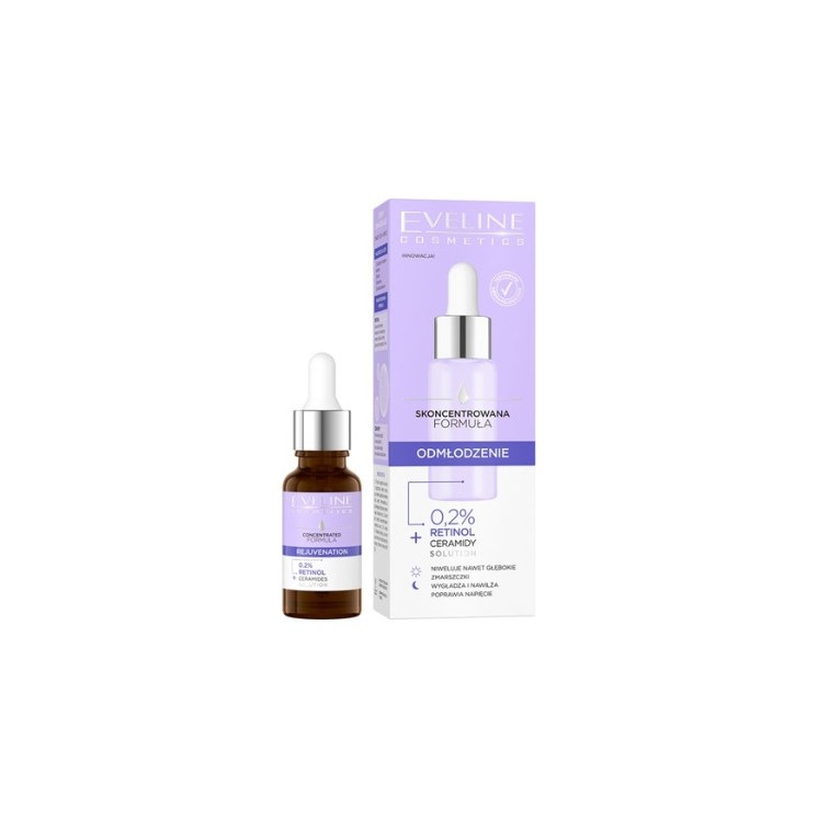 Sérum Visage Jour et Nuit Formule Concentrée Eveline Rajeunissement 18 ml
