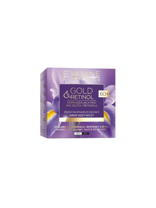 Eveline Gold & Retinol 60+ voedende anti-rimpel gezichtscrème 50 ml