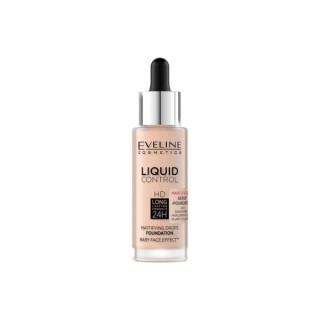 Eveline Liquid Control Foundation в крапельниці /002/ Soft Porcelain 32 мл