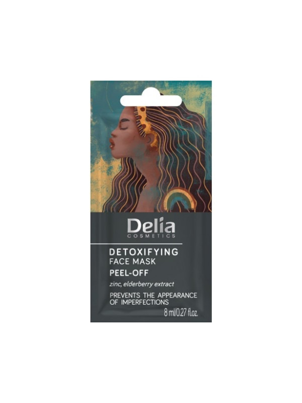 Delia Detoxifying Peel-off Facial Mask 8 мл