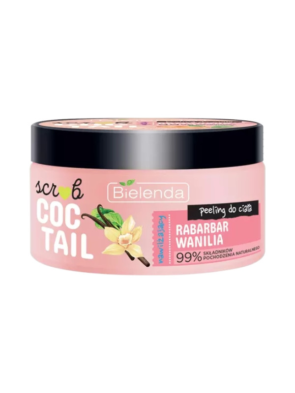 Bielenda Body Coctail Body Peeling Rhubarb + Vanilla 350 g