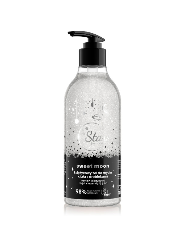 Stars from The Stars Sweet Moon moon body wash gel met deeltjes 400 ml