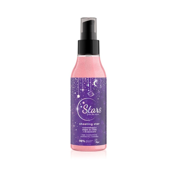 Stars from The Stars Shooting Star Illuminating Body Oil with particles 150 ml