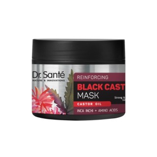 Dr. Santé Black Castor Oil wzmacniająca Maska do włosów z Olejem rycynowym 300 ml