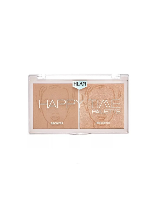 Палетка Hean Happy Time Contouring and highlighter /02/ Sunny 18 г