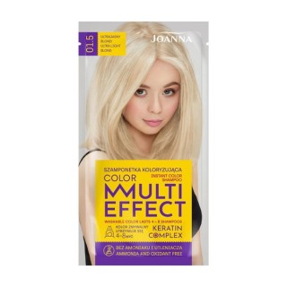 Joanna Multi Effect Color Szamponetka do włosów koloryzująca /01,5/ Ultrajasny Blond