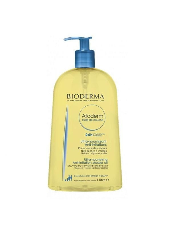 Bioderma Atoderm Huile Зволожуюча олія для ванни та душу 1000 мл