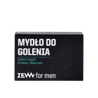 Zew for Men Мило для гоління для чоловіків містить деревне вугілля з Bieszczad 85 мл