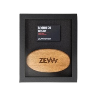 Zew for Men Pakiet Brodacza dla mężczyzn: Mydło do brody 85 ml + Szczotka do brody 1 sztuka