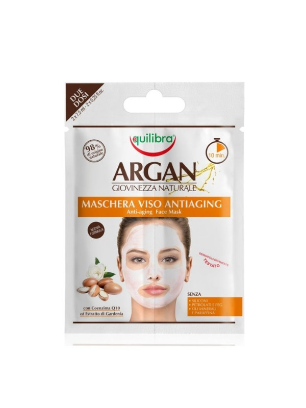 Антивікова маска для обличчя Equilibra Argan