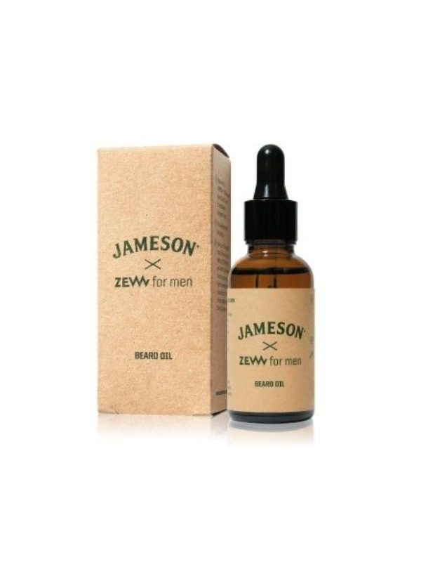 Масло для бороди Zew for Men X Jameson для чоловіків 30 мл