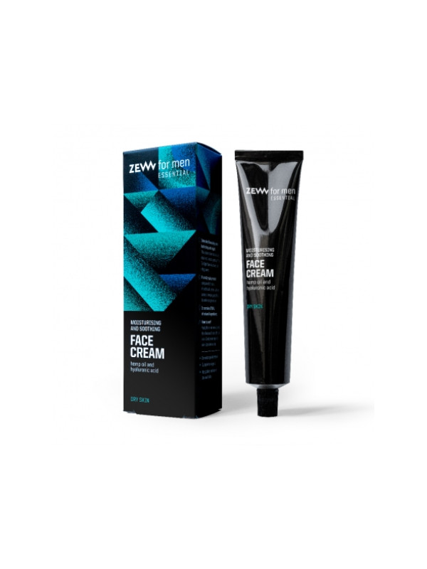 Zew for Men Essential hydraterende en verzachtende Gezichtscrème voor mannen voor de droge huid 50 ml