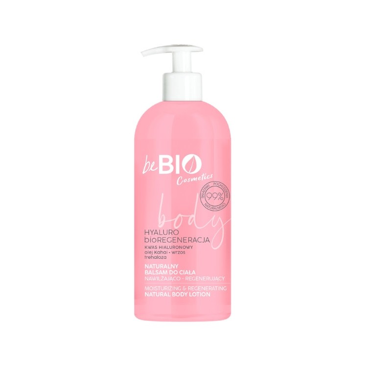 beBio Ewa Chodakowska Hyaluro bioRegeneracja naturalny Balsam do ciała z kwasem hialuronowym 350 ml