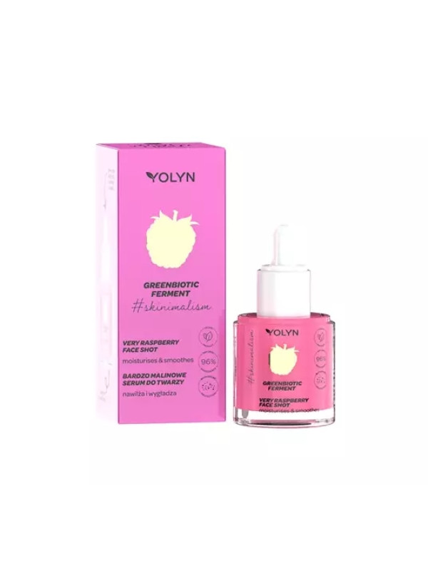 Yolyn Serum do twarzy Bardzo Malinowe 20 ml